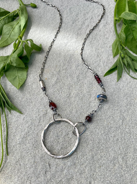 gypsy soul necklace - firelight