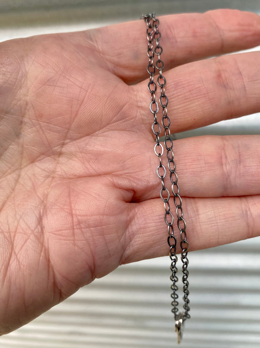 oval flat cable chain