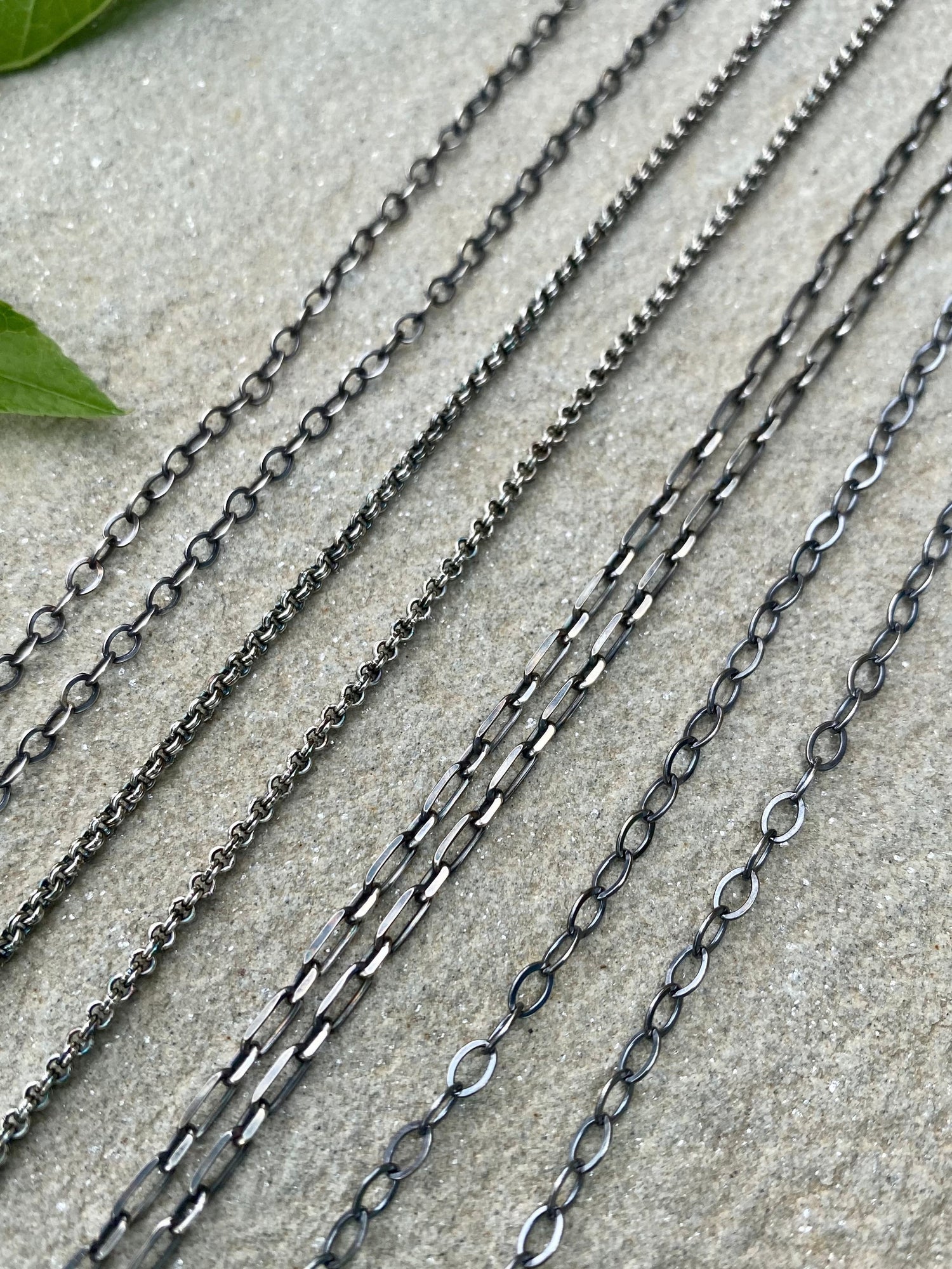 sterling silver chains for pendants