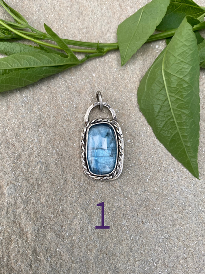 kyanite pendants