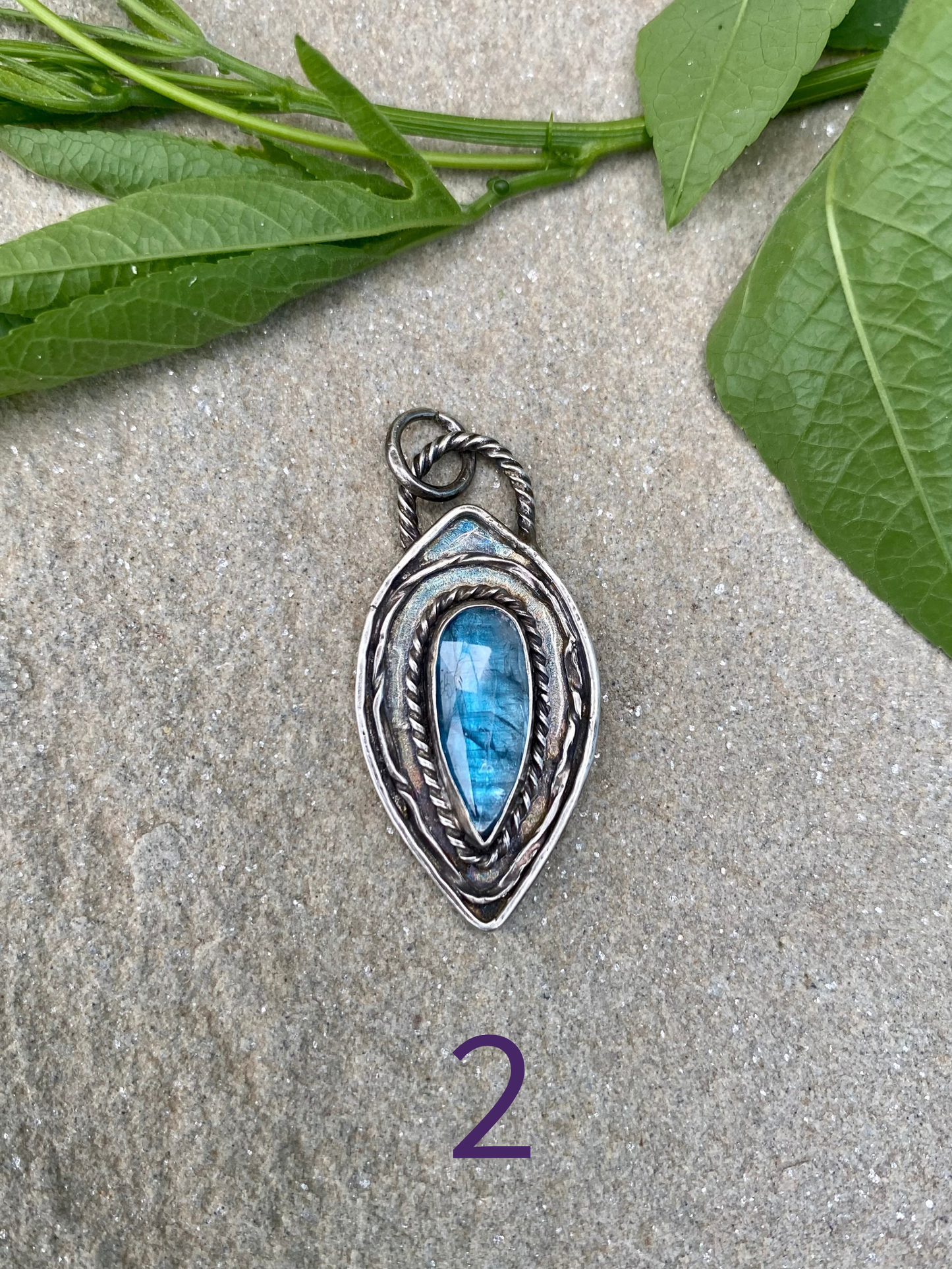 kyanite pendants