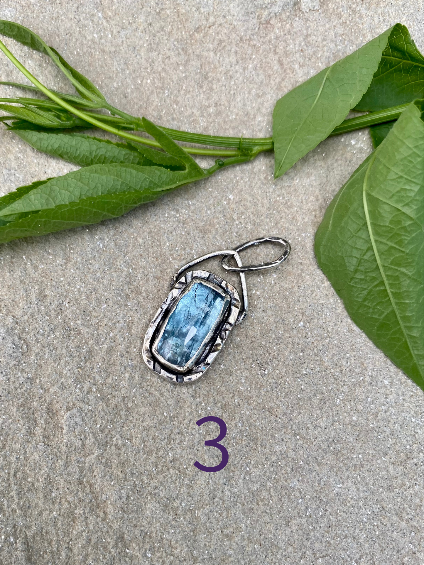kyanite pendants