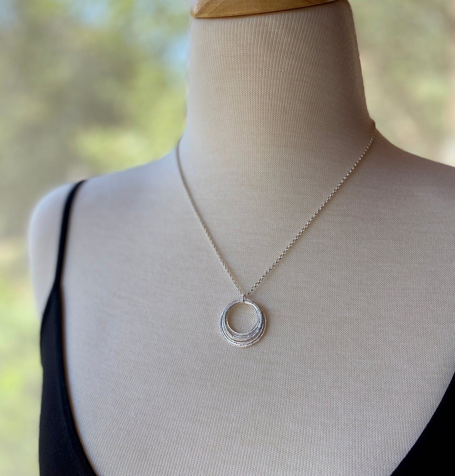 60th Sterling Silver Birthday Necklace
