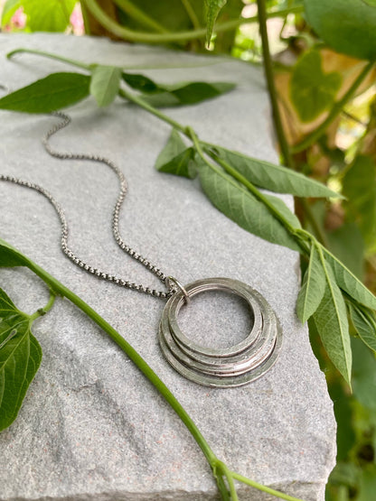 70th milestone necklace