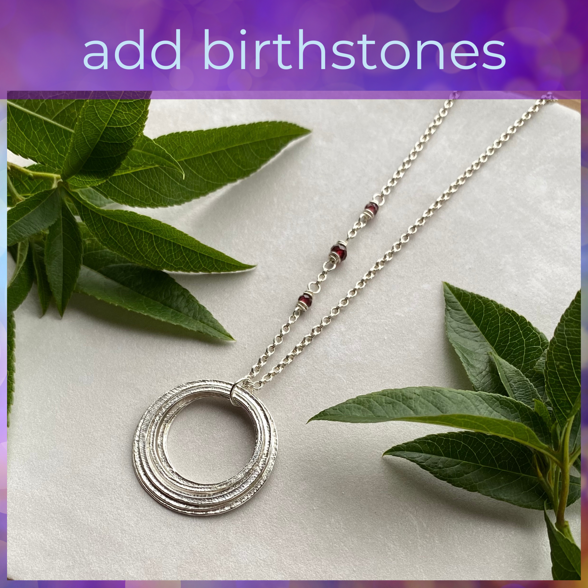 80th with birthstones