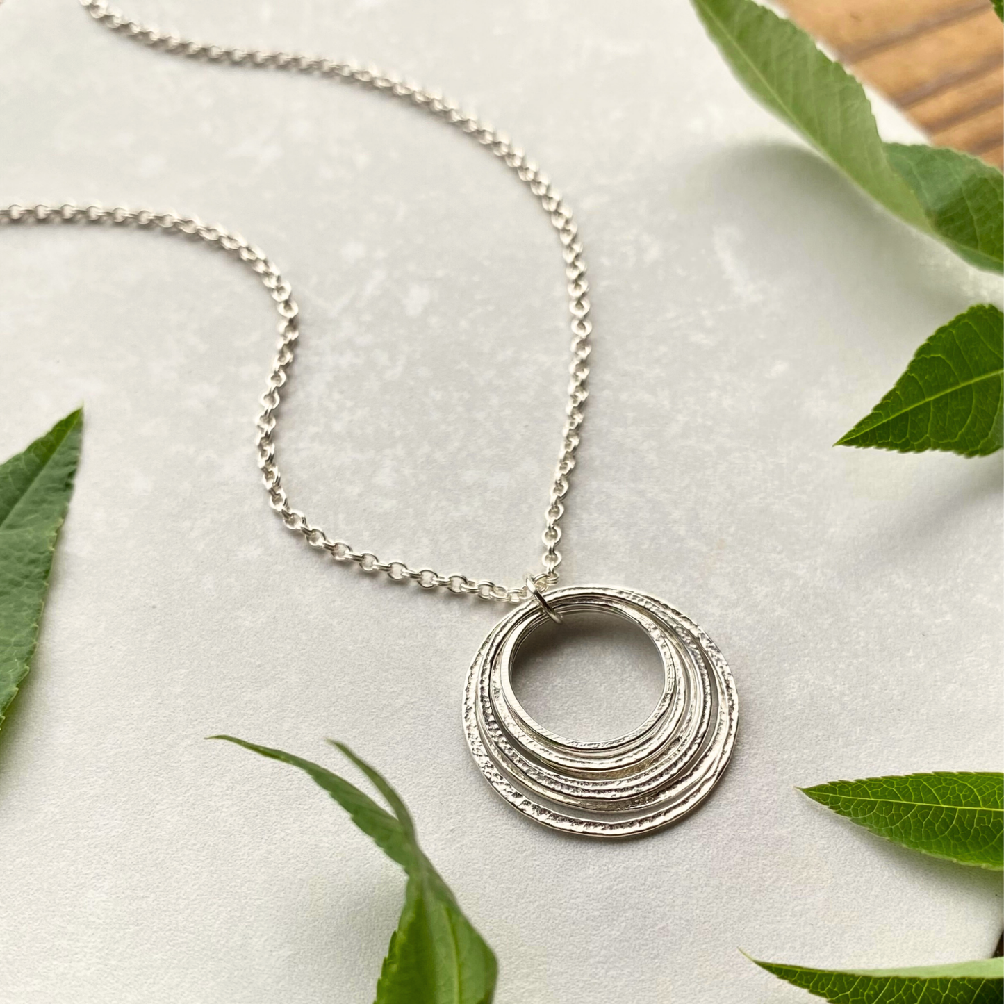 90th Birthday Necklace - Sterling Silver - Minimalist