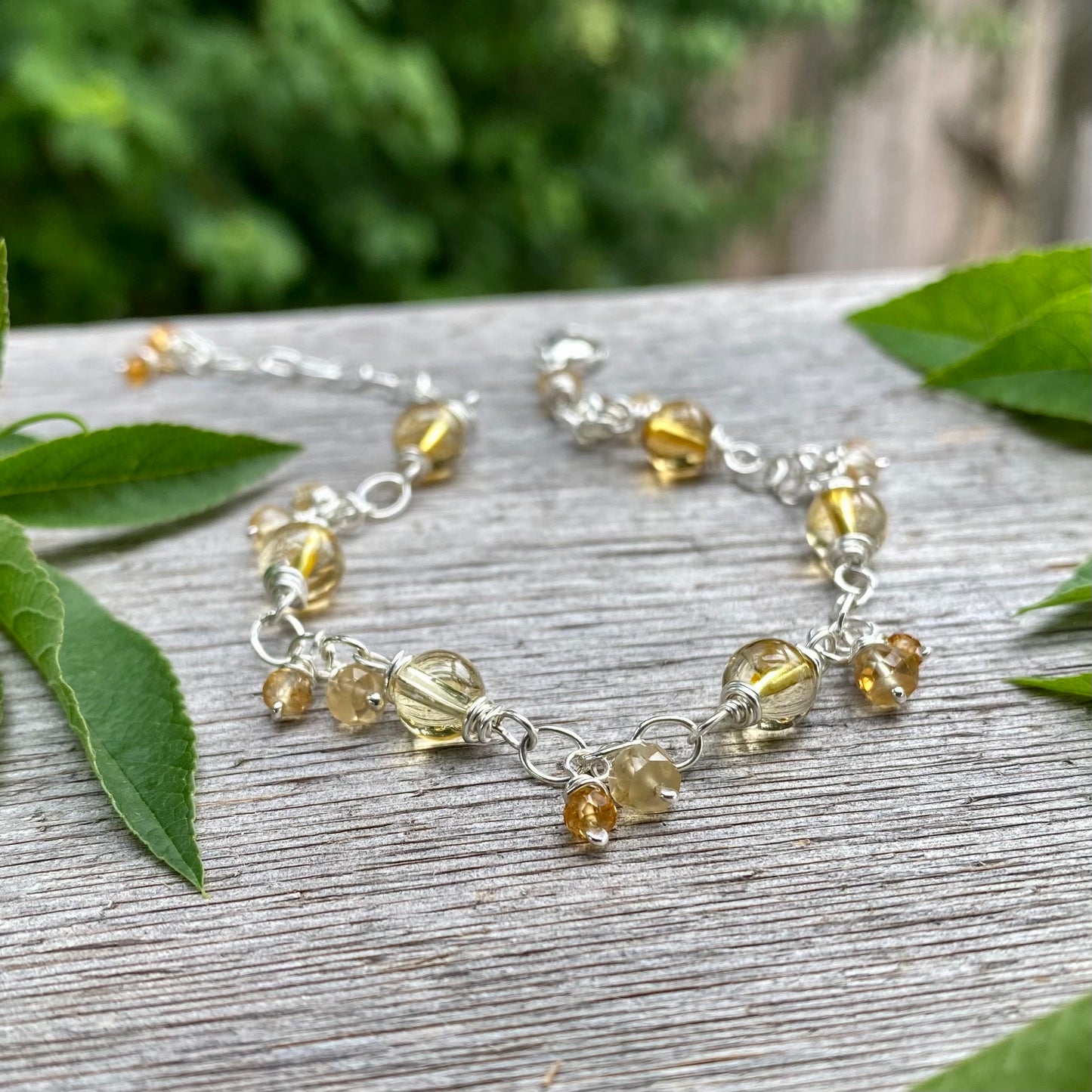 Citrine Bracelet - November Birthstone