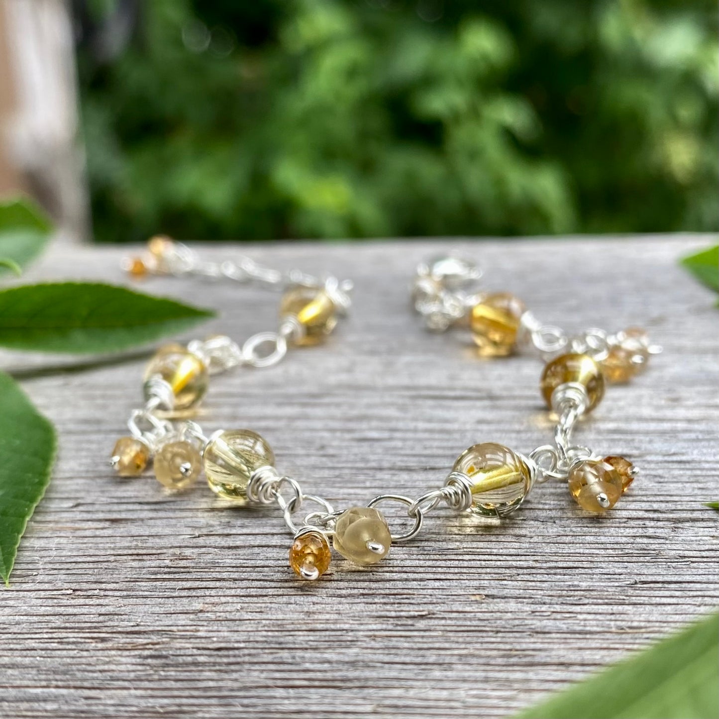 Citrine Bracelet - November Birthstone