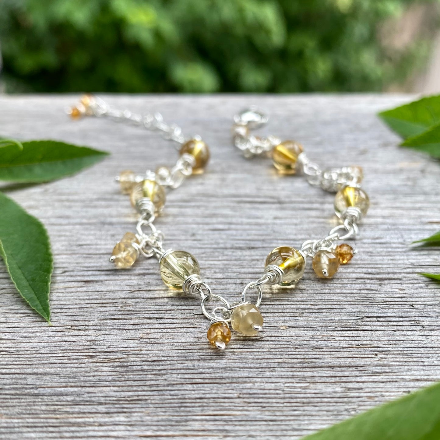 Citrine Bracelet - November Birthstone