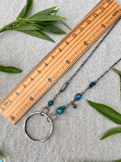 gypsy soul necklace - turquoise river
