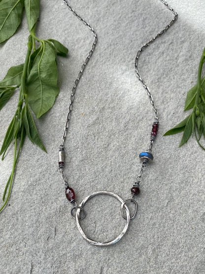 gypsy soul necklace - firelight