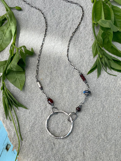 gypsy soul necklace - firelight