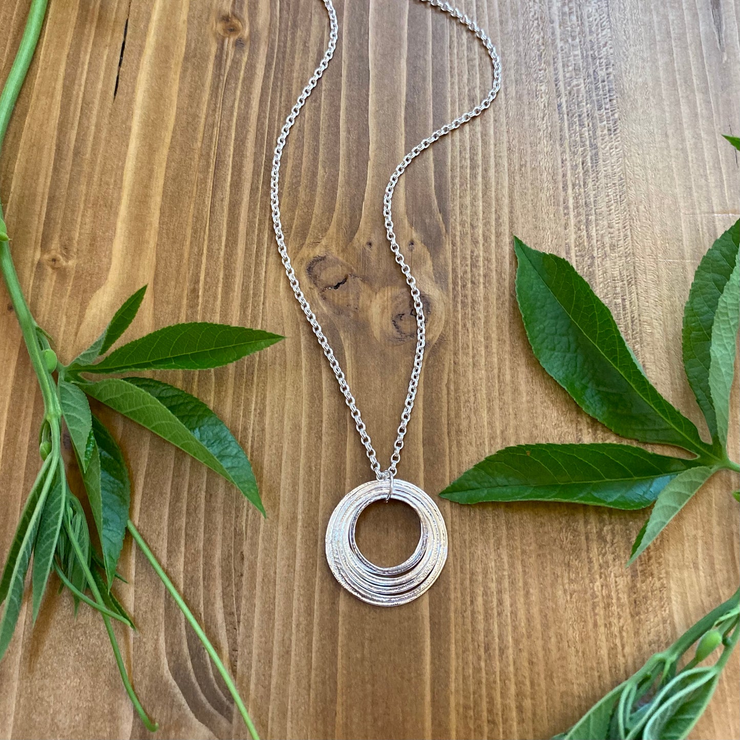 80th Birthday Necklace - Sterling Silver - Minimalist