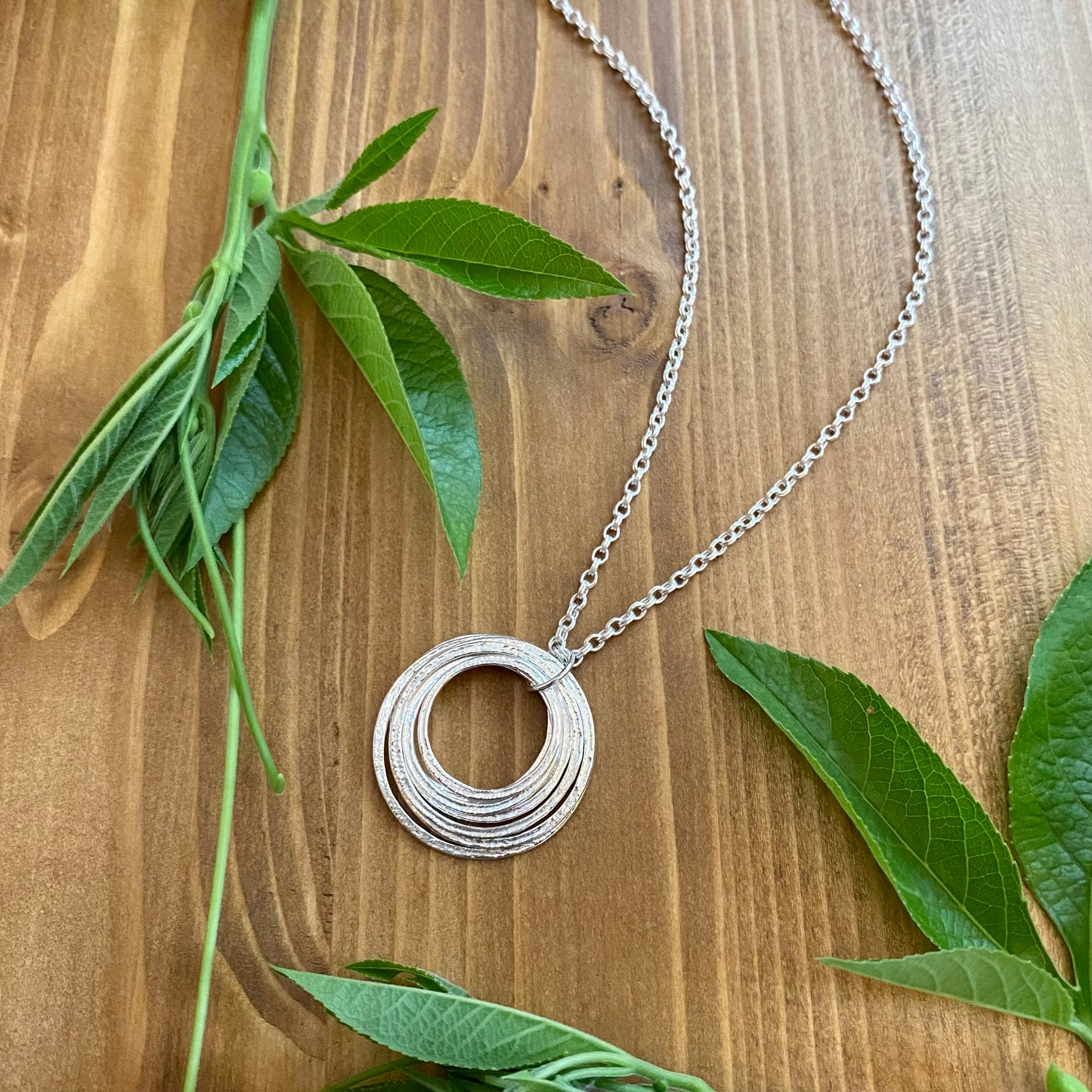 80th Birthday Necklace - Sterling Silver - Minimalist