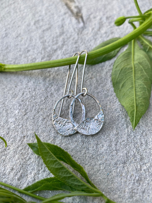 texture earrings