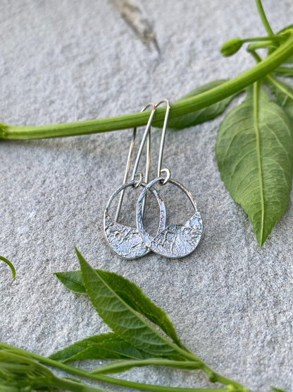 texture earrings
