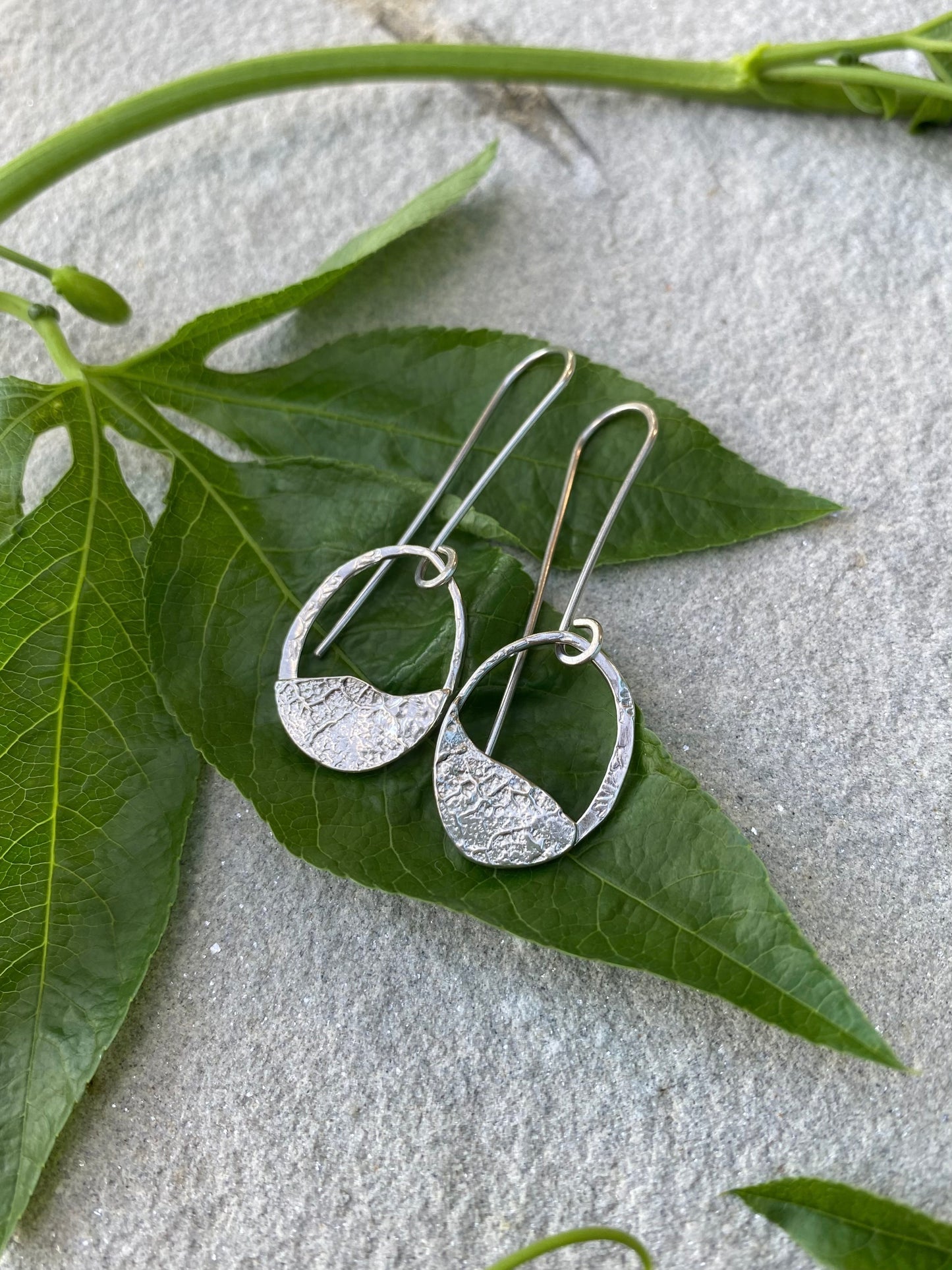 texture earrings