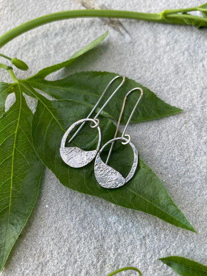 texture earrings