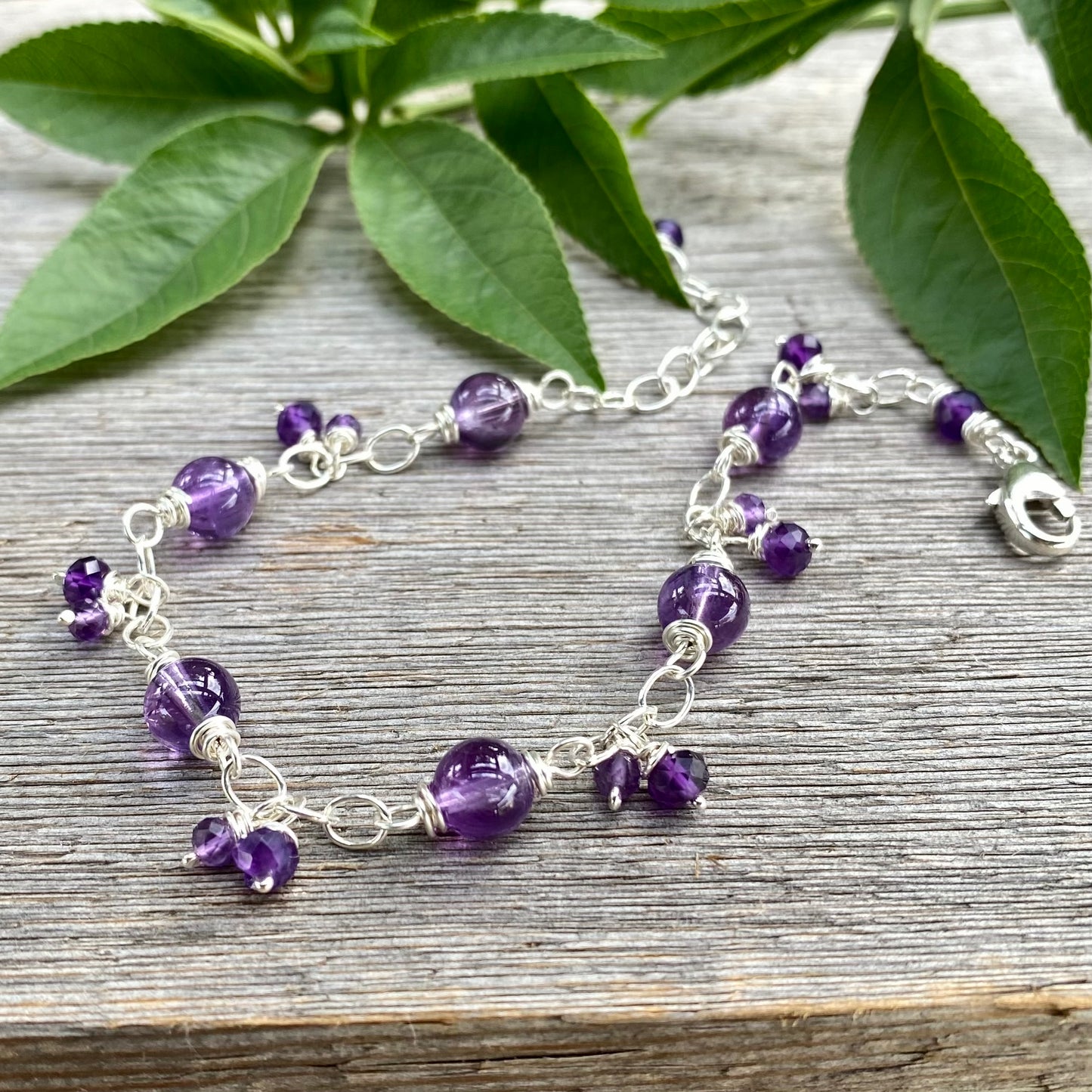 Amethyst Bracelet - February Birthstone