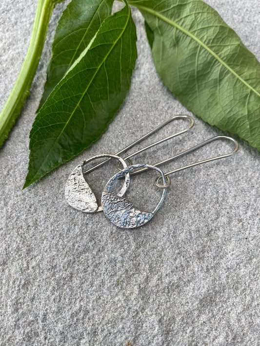 texture earrings