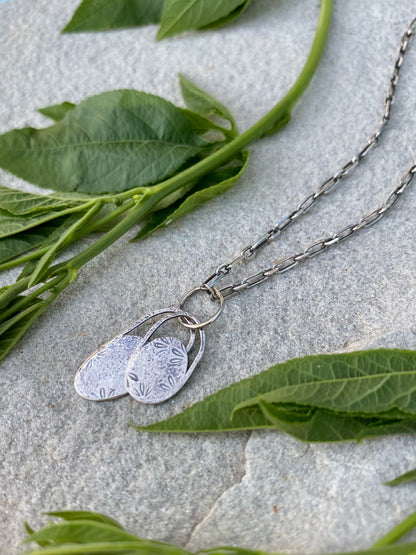 layered flower pendant 2