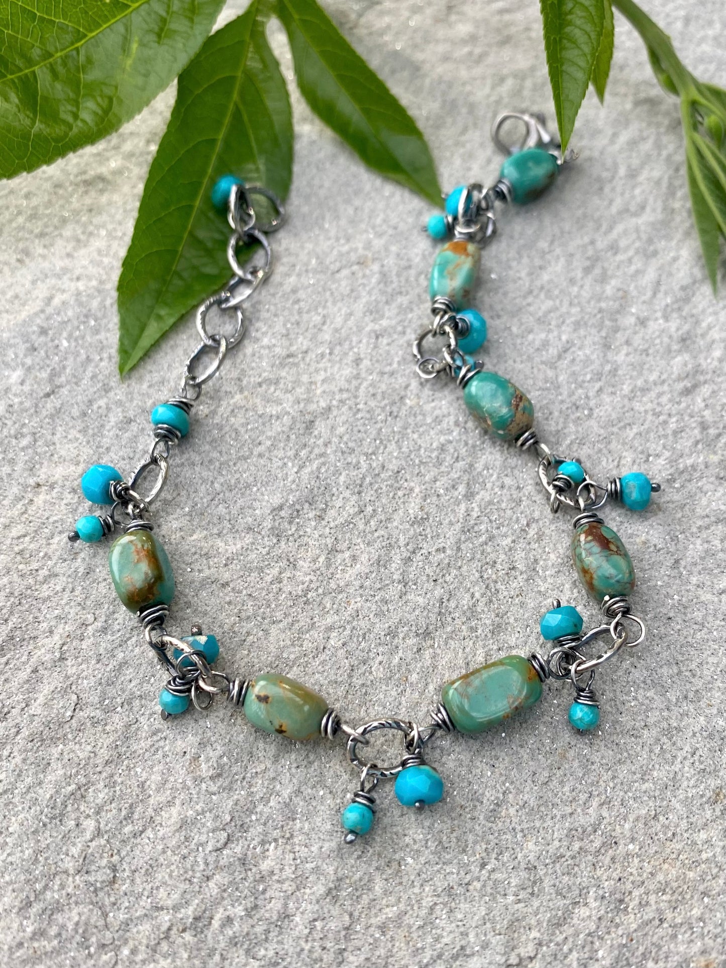 gypsy bracelet - turquoise