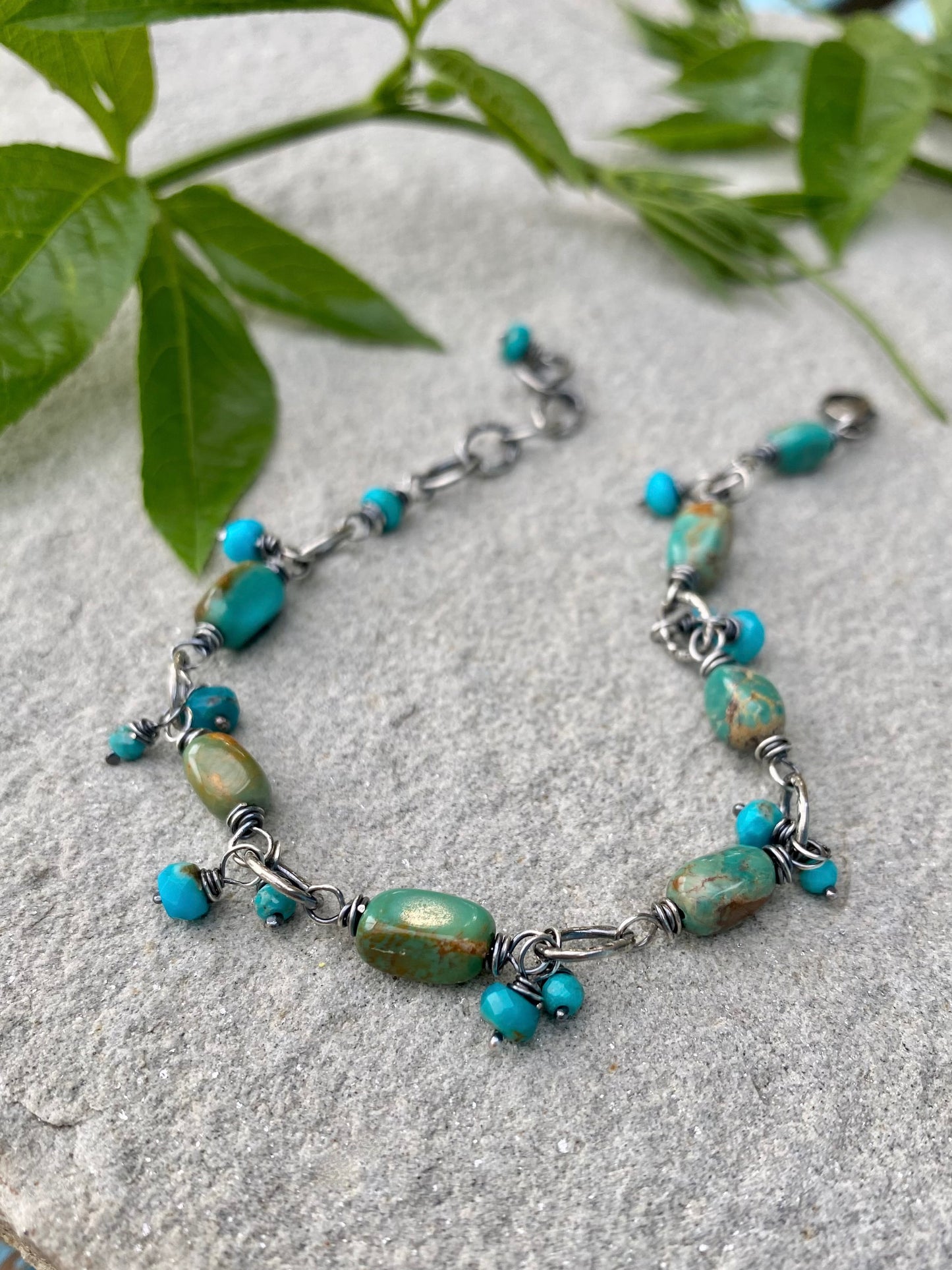 gypsy bracelet - turquoise