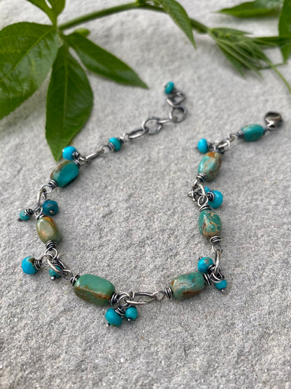 gypsy bracelet - turquoise