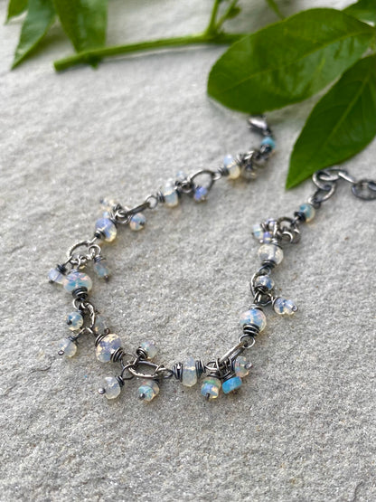 gypsy bracelet - opal