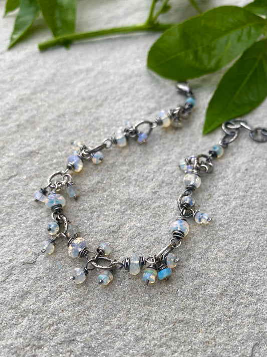 gypsy bracelet - opal