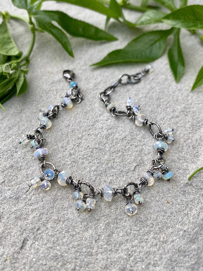 gypsy bracelet - opal