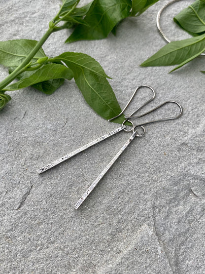 bar earrings