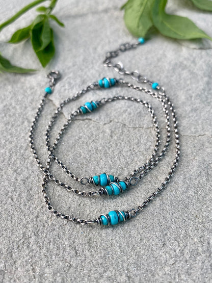 turquoise satellite chain