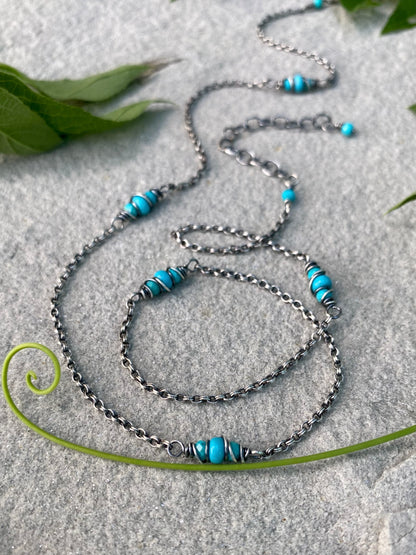 turquoise satellite chain