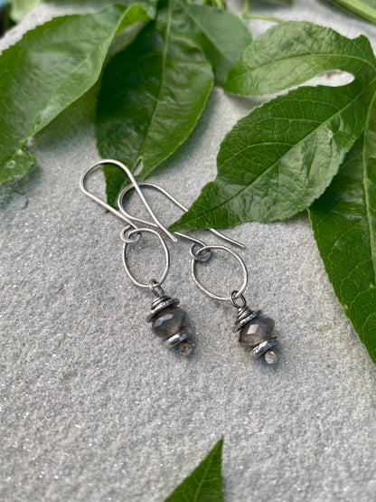 labradorite earrings