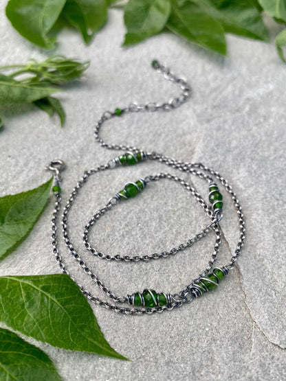 chrome diopside satellite chain