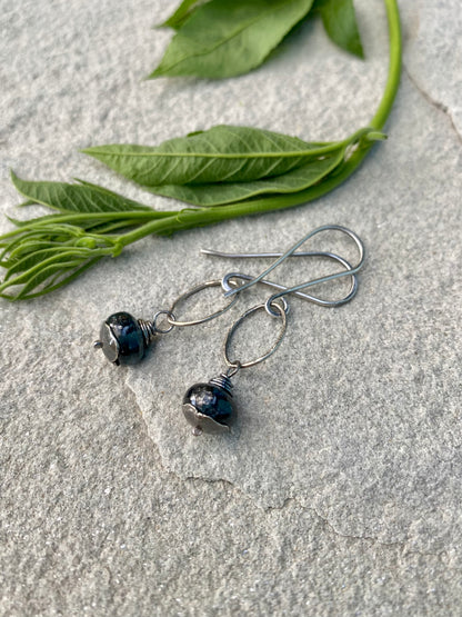 kyanite earrings