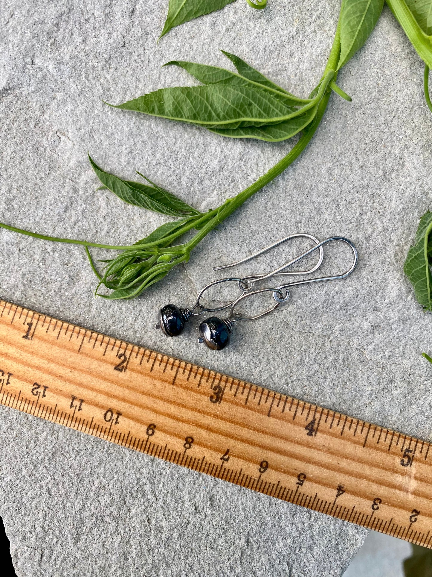 kyanite earrings