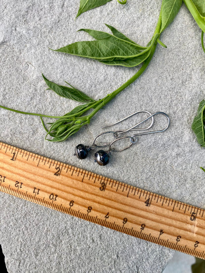 kyanite earrings
