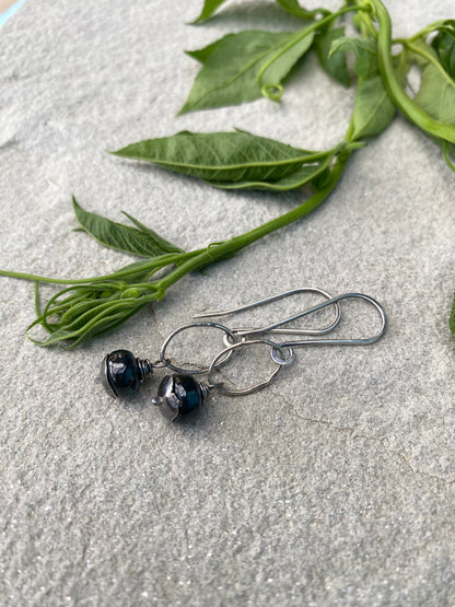 kyanite earrings