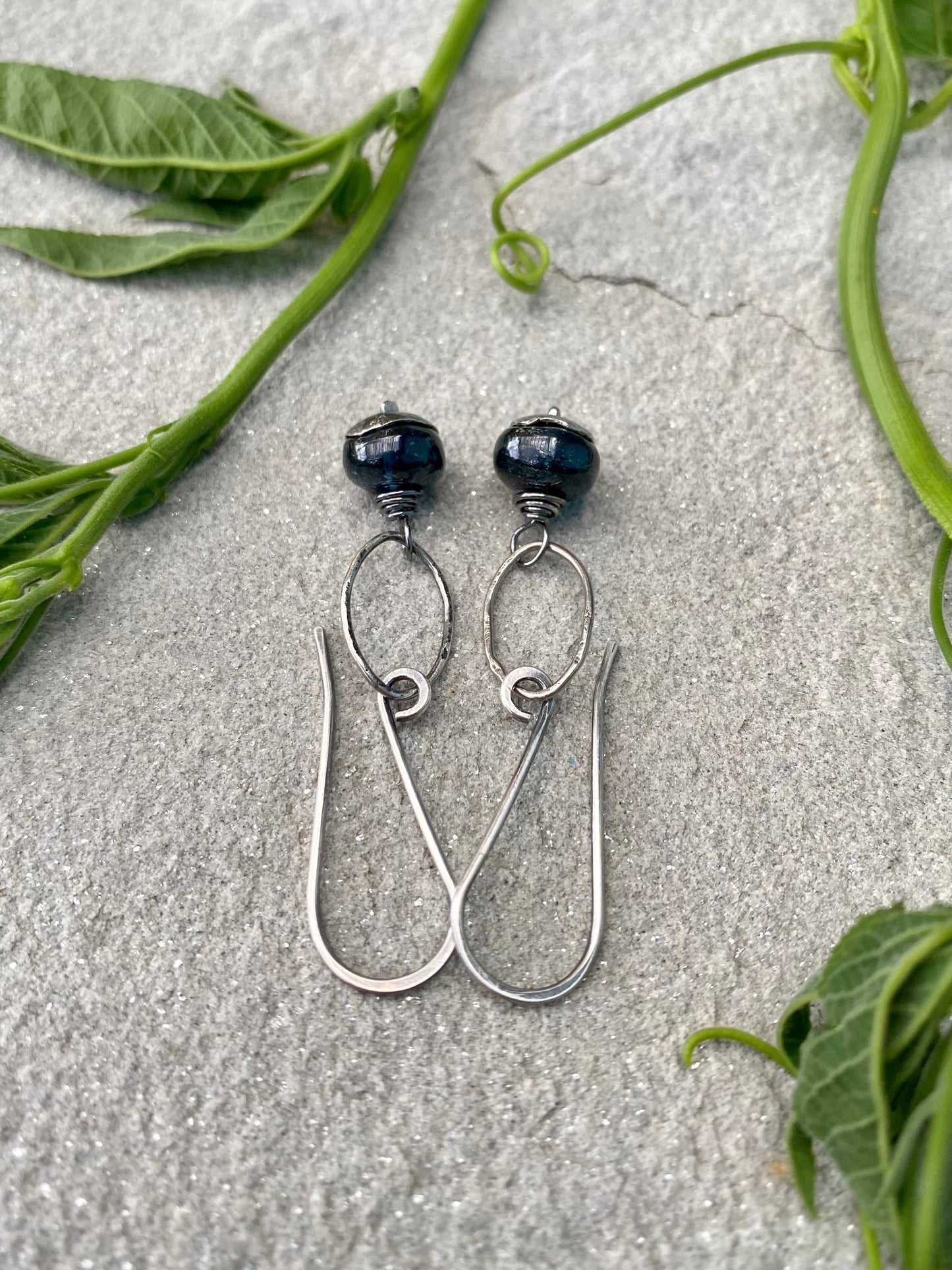 kyanite earrings