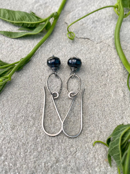 kyanite earrings