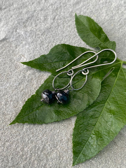 kyanite earrings