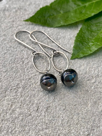 kyanite earrings