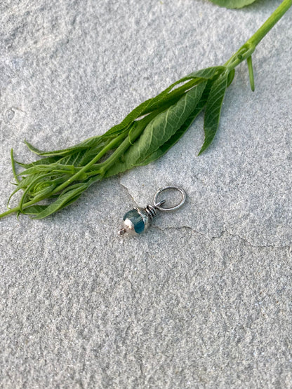 fluorite orb pendant