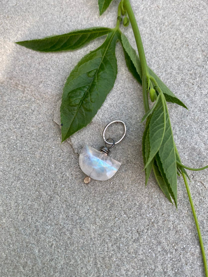 half moon pendant