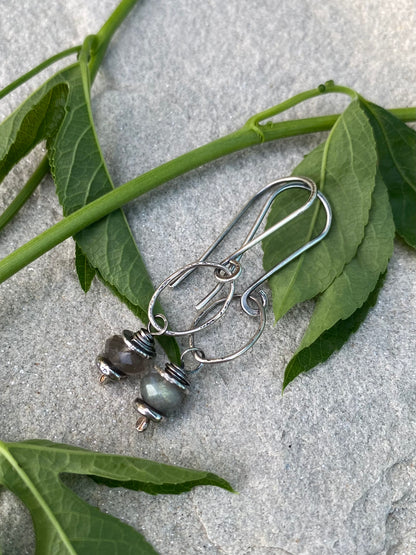 labradorite earrings