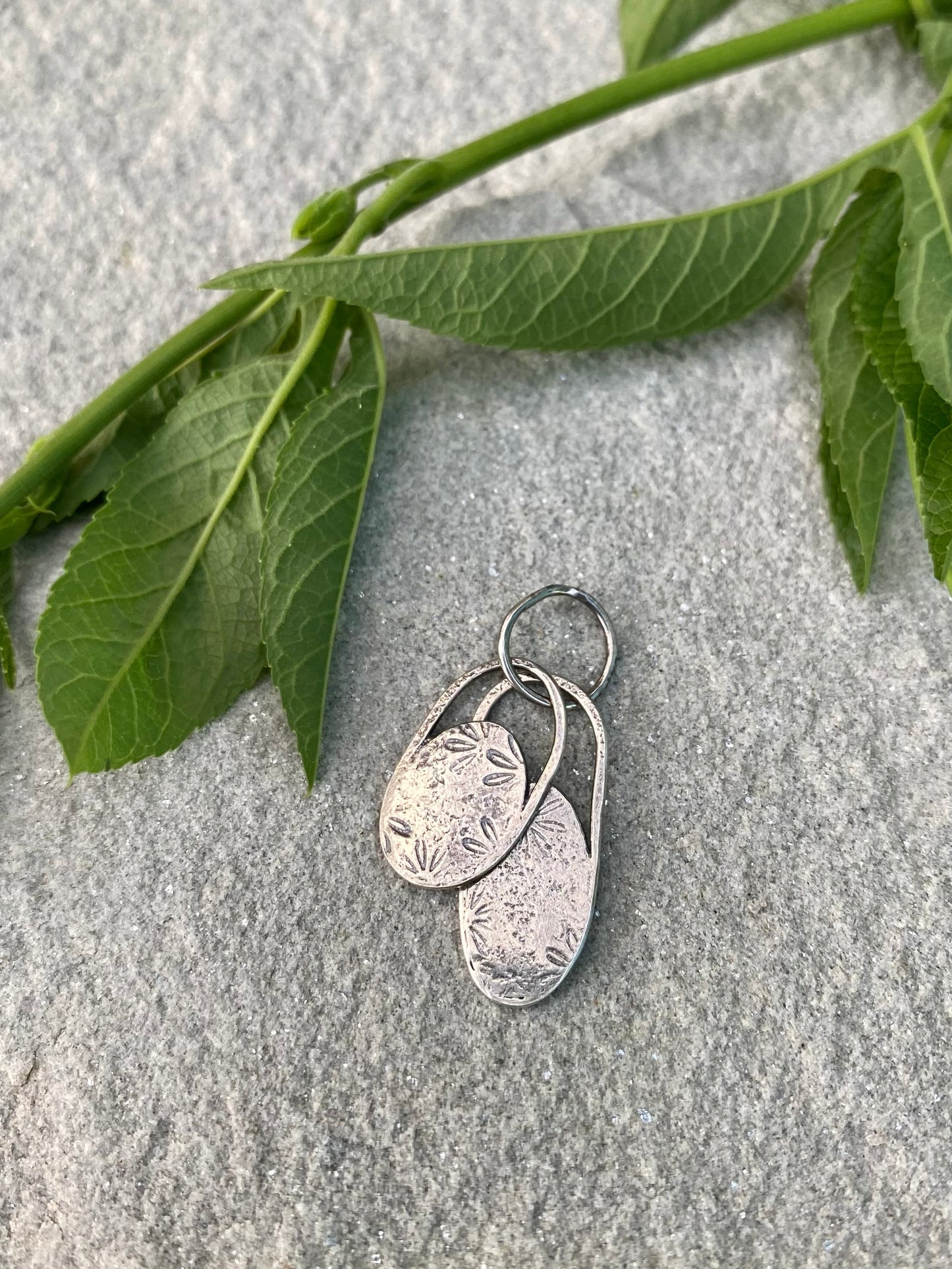 layered flower pendant 2