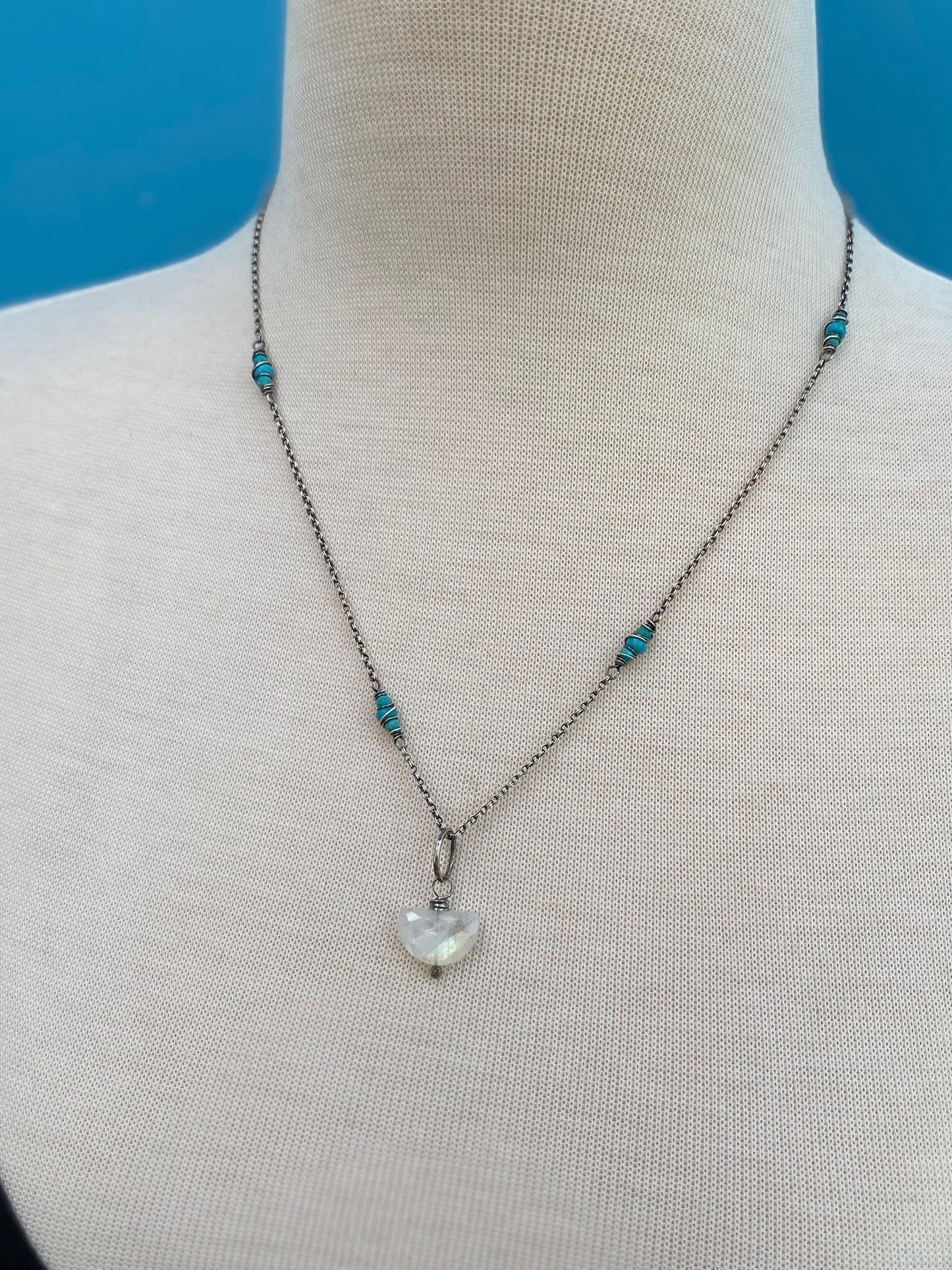 half moon pendant