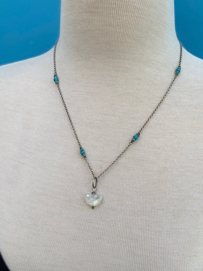 half moon pendant